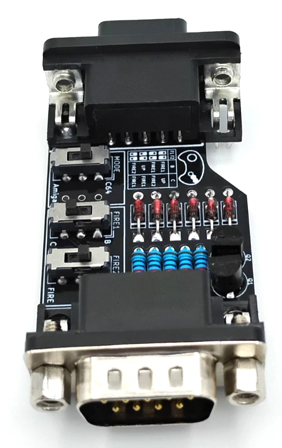 Commodore 64 & Amiga Adapter for Sega Genesis Gamepads - Standard Sega Gamepad Adapter thumbnail 5